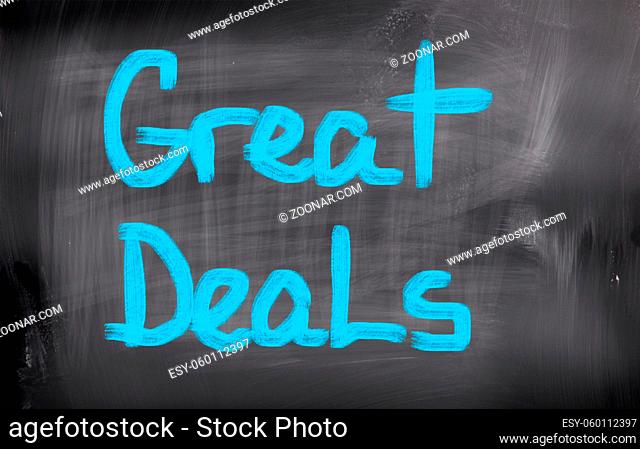 Great Deals Concept