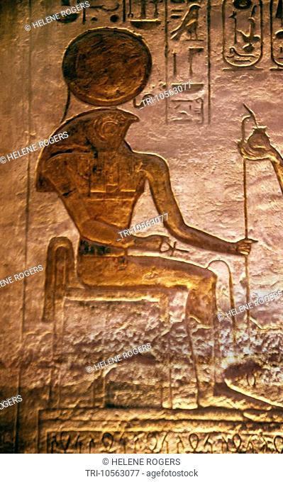 The Great Temple Abu Simbel Egypt Ra the Sun God of Ra-Harakhte