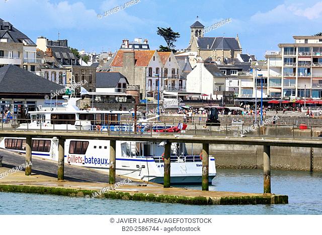 Port Haliguen, Quiberon, Cote de Morbihan, Brittany, Bretagne, France