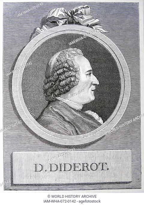Denis DIDEROT - 1713-1784 French encyclopaedist
