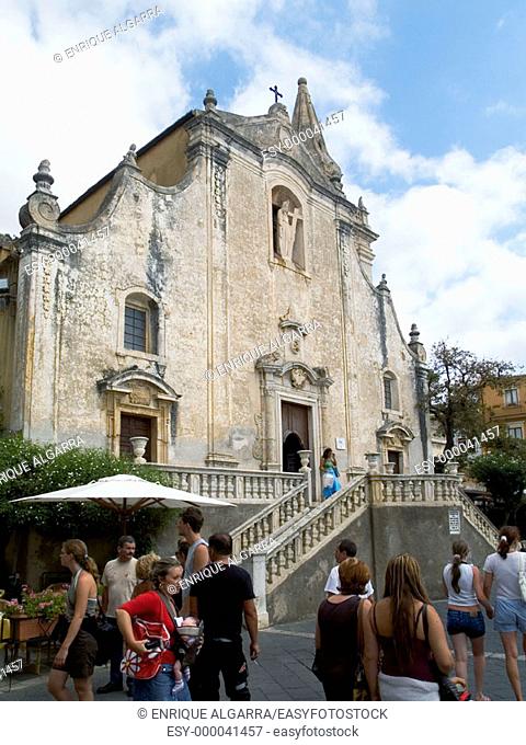 Church of San Giuseppe, Taormina. Sicily, Italy