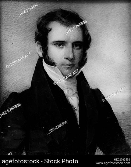 Portrait of a Gentleman, 1820-22. Creator: Daniel Dickinson
