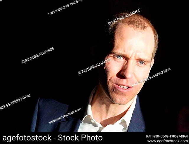 03 April 2023, Hamburg: Dennis Thering, chairman of the CDU parliamentary group in Hamburg's state parliament and designated state chairman