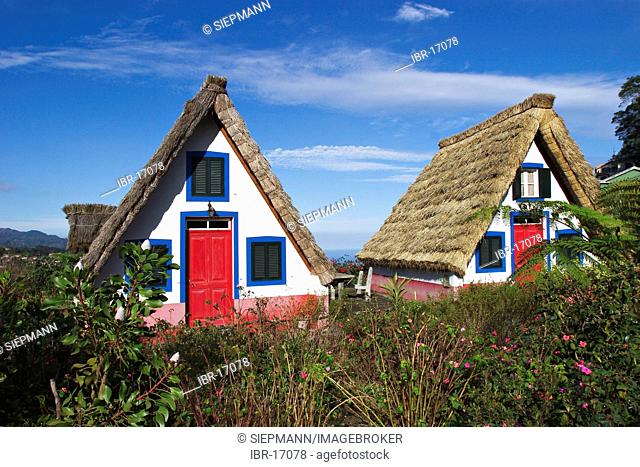 Casas de Colmo in Santana - Traditional Madeira styled thatched houses - Madeira