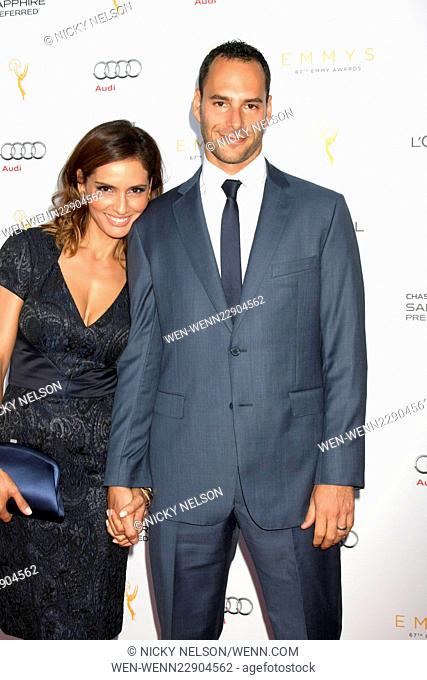 Television Academy's celebration for the 67th Emmy Award nominees for outstanding performances at Pacific Design Center - Arrivals Featuring: Leonor Varela