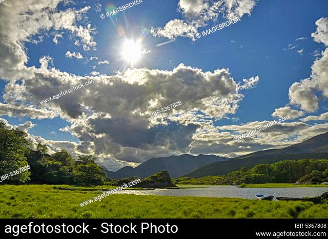 The Upper Lake, Lakes of Killarney, Killarney National Park, Killarney, County Kerry, Ireland, Europe