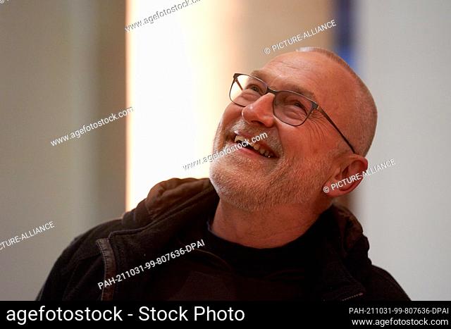 30 October 2021, Hessen, Frankfurt/Main: Brother Paulus Terwitte appears at the ""Marken Gala"" . The ""Marken Gala"" in Frankfurt is considered one of the most...