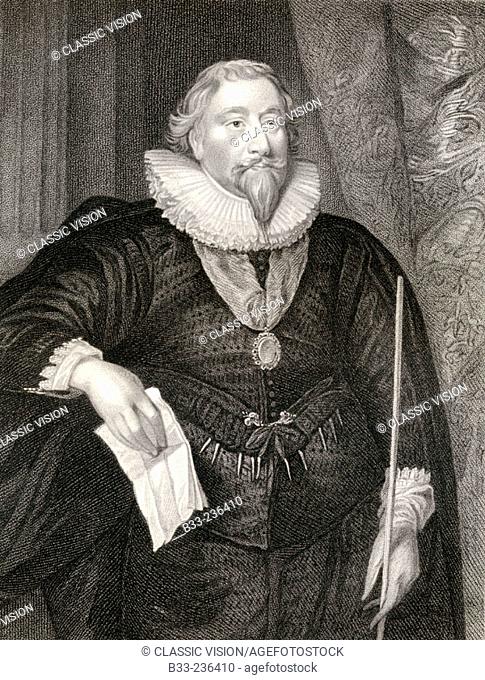 RICHARD WESTON, 1st. Earl of Portland, 1577-1634. Statesman