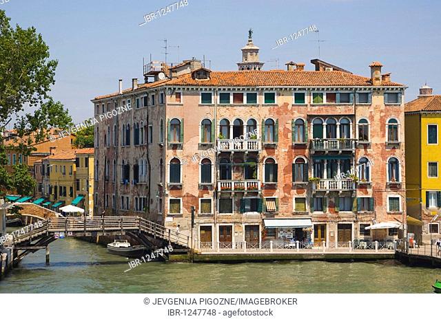 View of Fondamenta delle Zattere from Canale della Giudecca, Venice, Italy, Europe