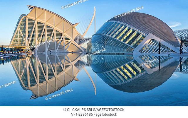 Spain, Valencia, City of Art And Science (Calatrava)