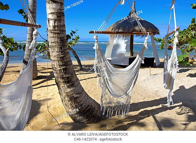 Beach, Las Terrenas, Samana Peninsula, Dominican Republic, West Indies, Caribbean
