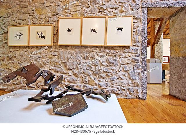 Sculptures and drawings in Chillida Leku museum, Caserío Zabalaga. Hernani, Guipúzcoa. Euskadi, Spain
