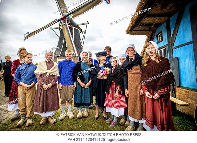 Princess Beatrix at the celebration of 200 years windmill Hermien in Harreveld, Netherlands, 17 May 2019. Photo: Patrick van Katwijk |