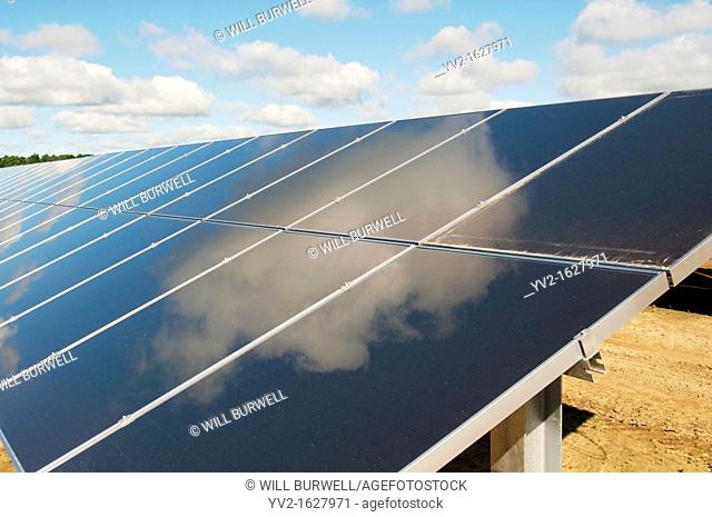 Solar Panel Close-up