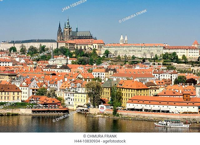 Prague, Czech Republic, Cities, City, Cityscape Cityscapes, Color, Colour, Day, Daytime, Europe, Exterior, Hradcany, c