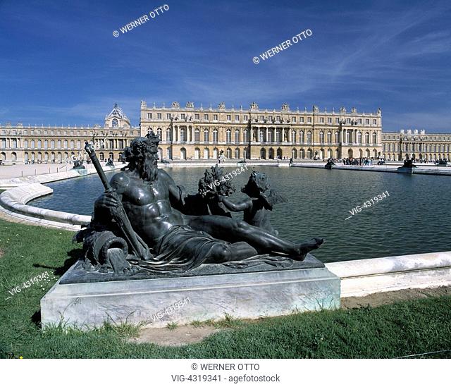 Frankreich, F-Versailles, Seine-et-Oise, Schloss, France, F-Versailles, Seine-et-Oise, palace, UNESCO, Welterbe, Weltkulturerbe