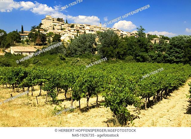 Ansouis; Vine Yard; Village; Provence; France
