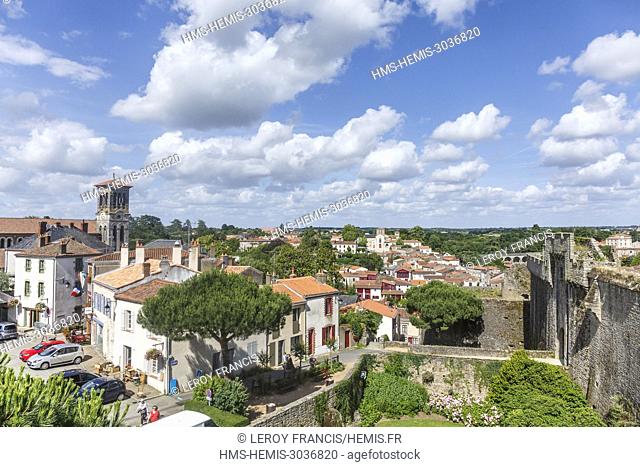 France, Loire Atlantique, Clisson, the town