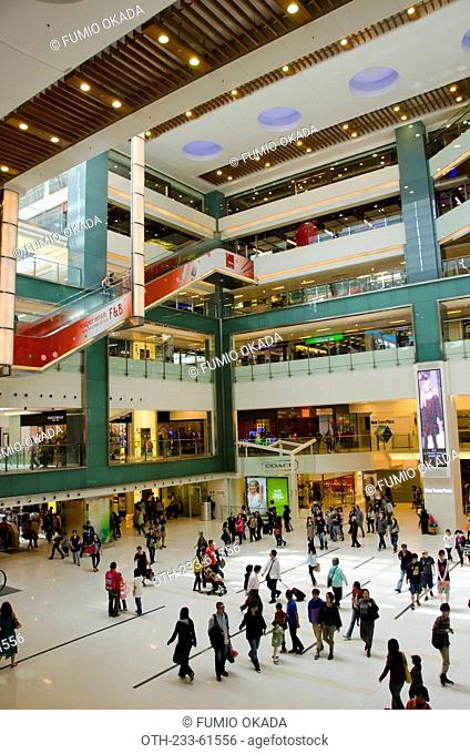 New Town Plaza shopping mall, Shatin, New Territories, Hong Kong