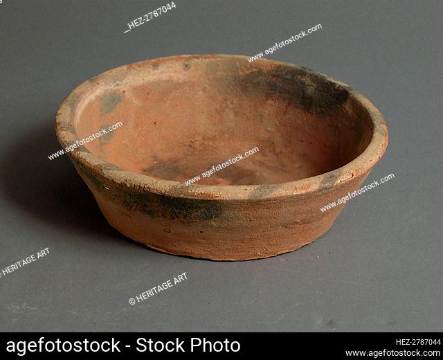 Bowl, Coptic, 4th-7th century. Creator: Unknown