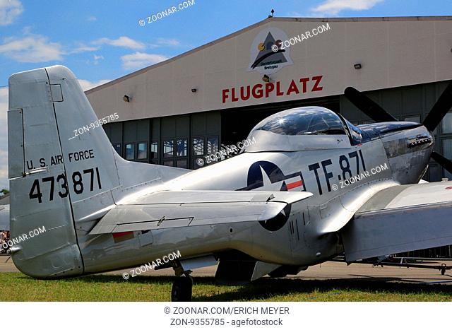 Flugzeugoldtimer North American P-51D Mustang, TF871