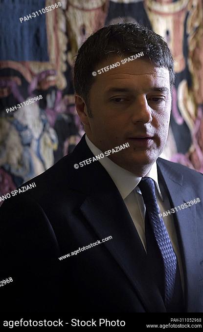 The Senator of the Italian Republic Matteo Renzi, august 2022. - rome/Rome/