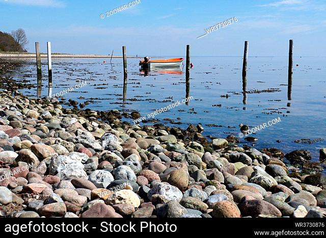 Diernaes Strand, Hadersleben, Süddänemark, Dänemark