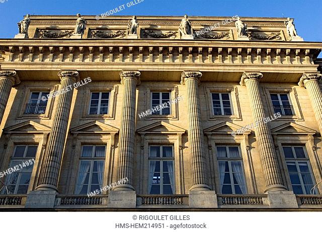 France, Paris, Quai Conti, Hotel de la Monnaie the Mint, museum
