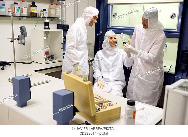 Inasmet-Tecnalia Foundation, Technology and Research Centre, San Sebastian Technological Park, Basque Country. Microtehcnology lab, clean room