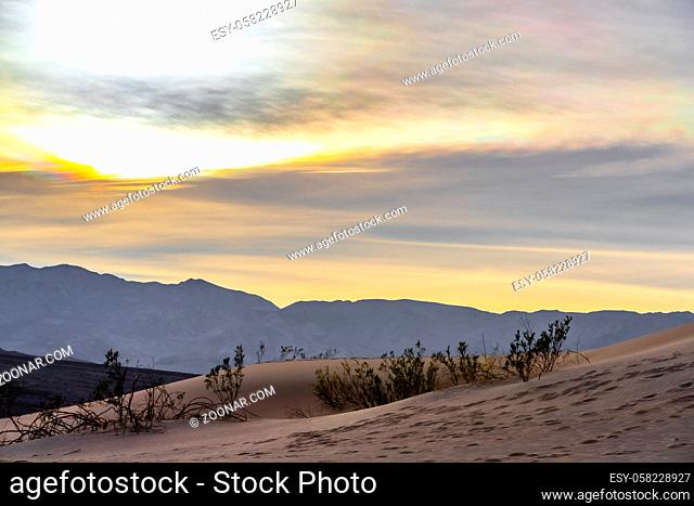 Scenic views of an American Desert