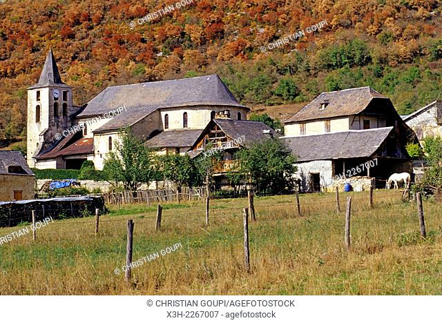 Balagueres, village in the province of Couserans, Ariege department, Midi-Pyrenees region, France, Europe