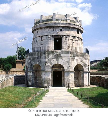 Mausoleum of Theodoric (520 B.C). Ravenna. Emilia-Romagna, Italy