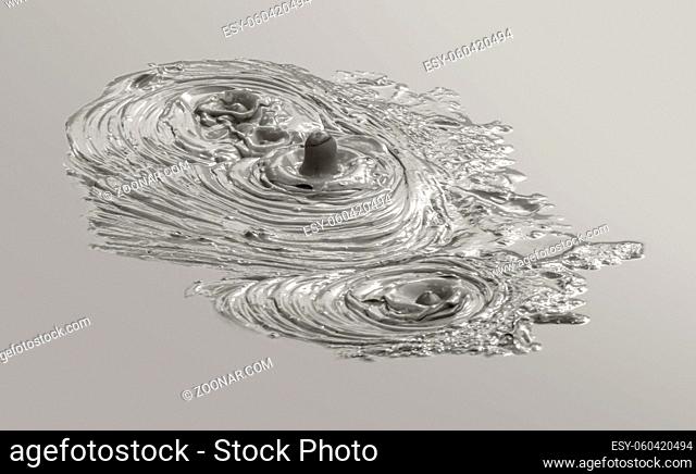 mud bubbles closeup at the Geothermal Valley Te Puia in New Zealand