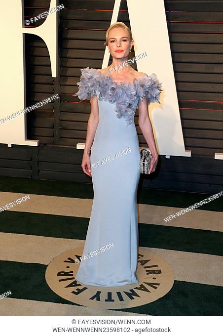 2016 Vanity Fair Oscar Party Hosted By Graydon Carter - Arrivals Featuring: Kate Bosworth Where: Beverly Hills, California