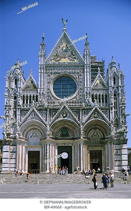 Duomo of Santa Maria dell Assunta cathedral of Siena Italy