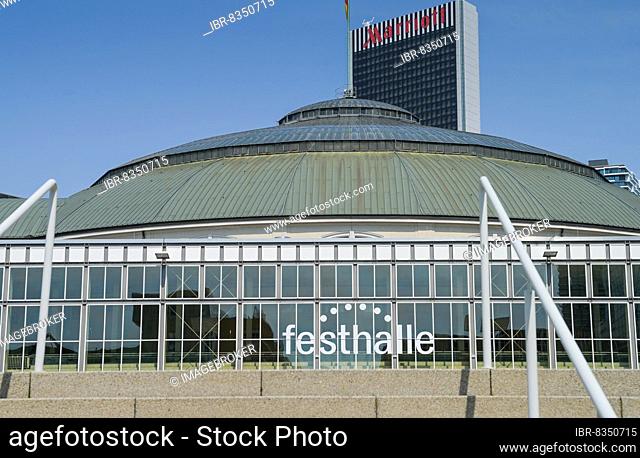 Festival hall Messe Frankfurt, Ludwig-Erhard-Anlage, Frankfurt am Main, Hesse, Germany, Europe