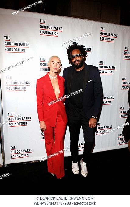 Gordon Parks Foundation Awards Dinner and Auction at Cipriani 42nd Street in New York City. Featuring: YesJulz, Maxwell Osborne Where: New York City, New York