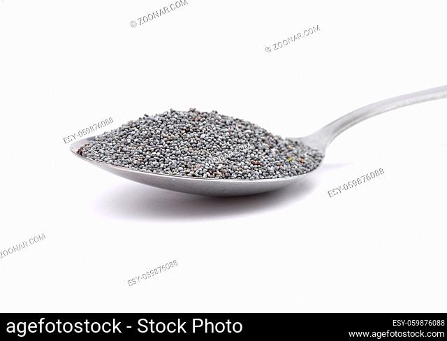 Mohn - Poppy seeds on spoon