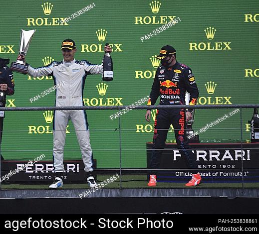 08/29/2021, Hockenheim Ring, Hockenheim, Bosch Hockenheim Historic - The Jim Clark Revival, in the picture podium: Winner Max Verstappen (NEL # 33)