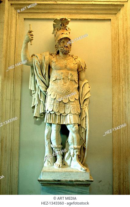 Roman statue, Temple of Mars Ultor, Rome