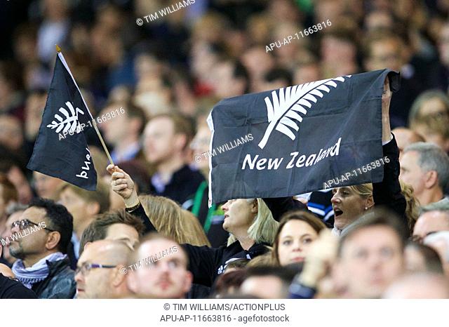 2015 Rugby World Cup New Zealand v Namibia Sep 24th. 24.09.2015. Olympic Stadium, London, England. Rugby World Cup. New Zealand versus Namibia