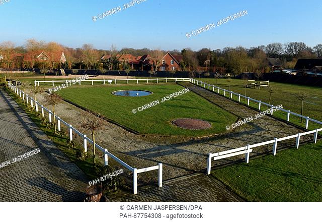 The sun shines on a paddock at Hankenhof - Tamme in Filsum, Germany, 02 February 2017. The East Frisian animal healer Tamme Hanken died of heart failure on 10...