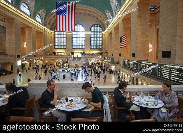 Main Concourse in Grand Central Terminal Manhattan New York City inside the building interior Grand central station New York Grand central station NYC USA