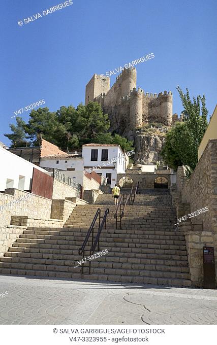 Castle of Almansa, Albacete, Castilla la Mancha, Spain