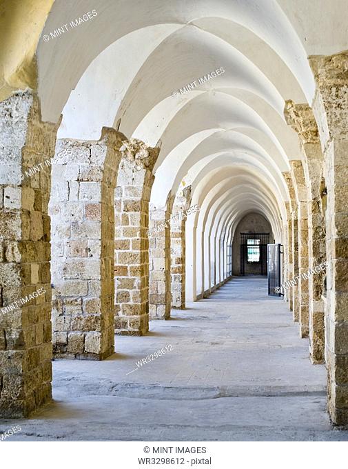 Ottoman-Style Arched Corridor