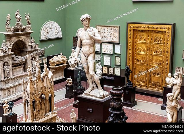 England, London, Knightsbridge, Victoria and Albert Museum, The Cast Courts