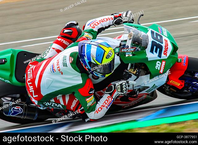 WSBK 2021 Some of the drivers of SuperBikes category, during free practice at the Jerez circuit