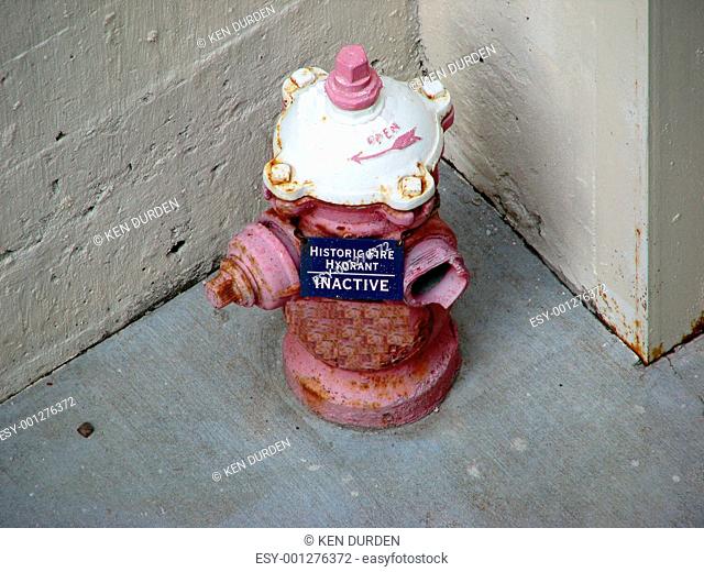 Historic, Inactive Fire Hydrant