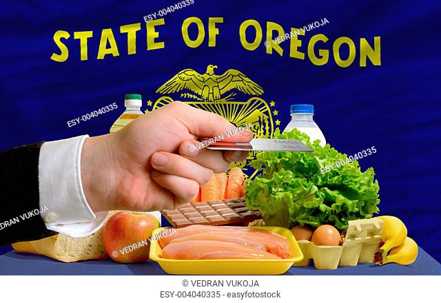 buying groceries with credit card in us state of oregon