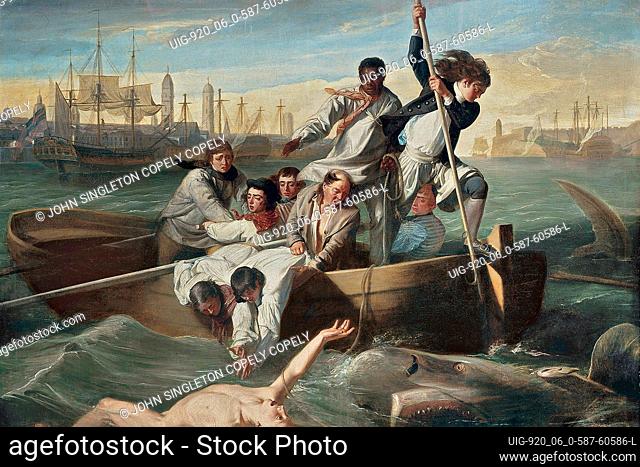 """Watson & The Shark; The subject of Watson and the Shark was Sir Brook Watson (1735-1807), a wealthy London merchant and staunch Royalist who had survived...